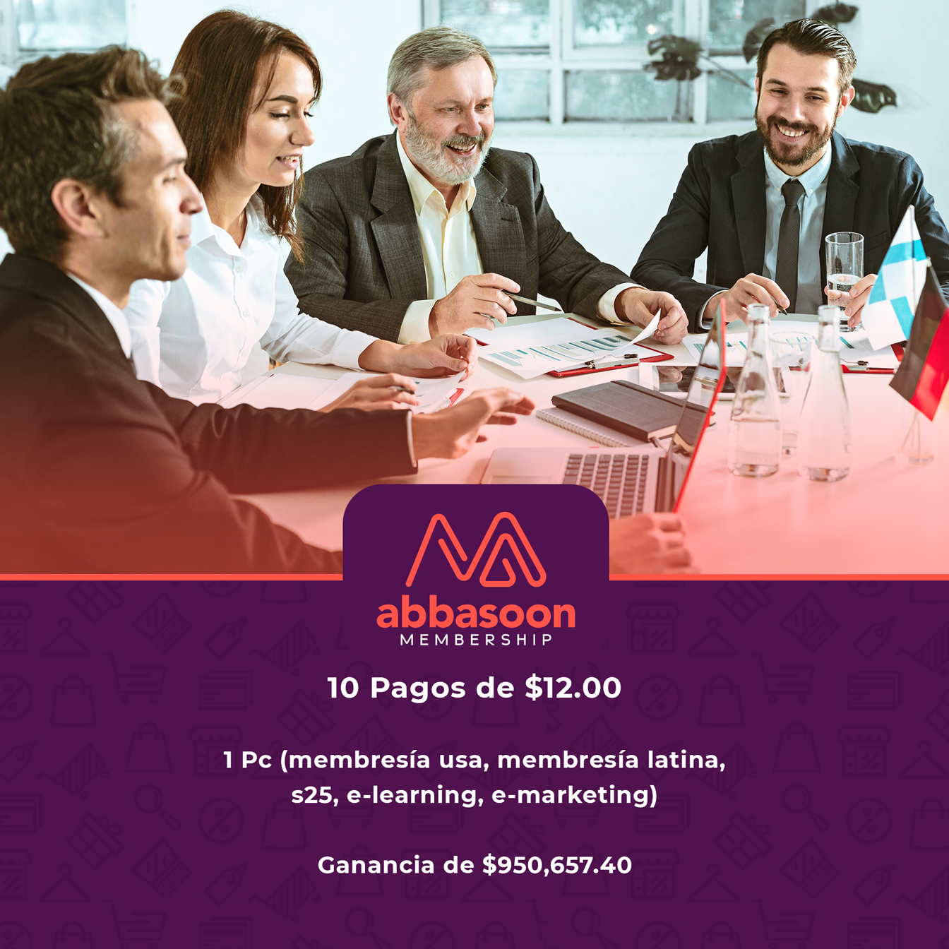 Promo Membresía en Pagos de $12