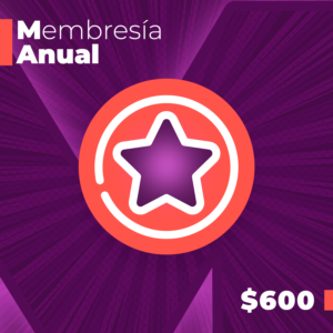 Membresía Anual 600